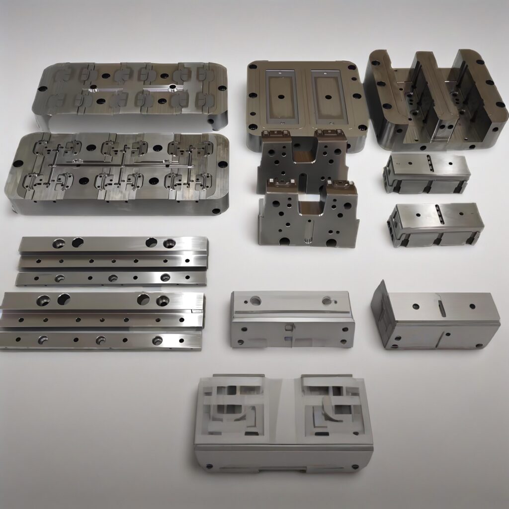 Injection mold component